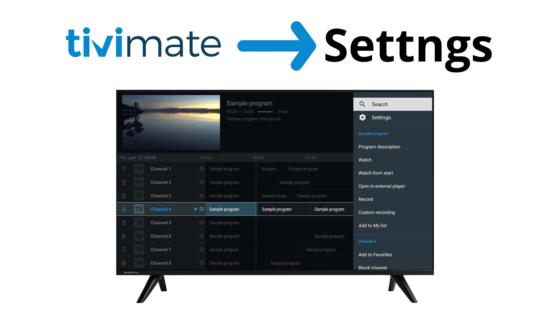 Tivimate Player IPTV